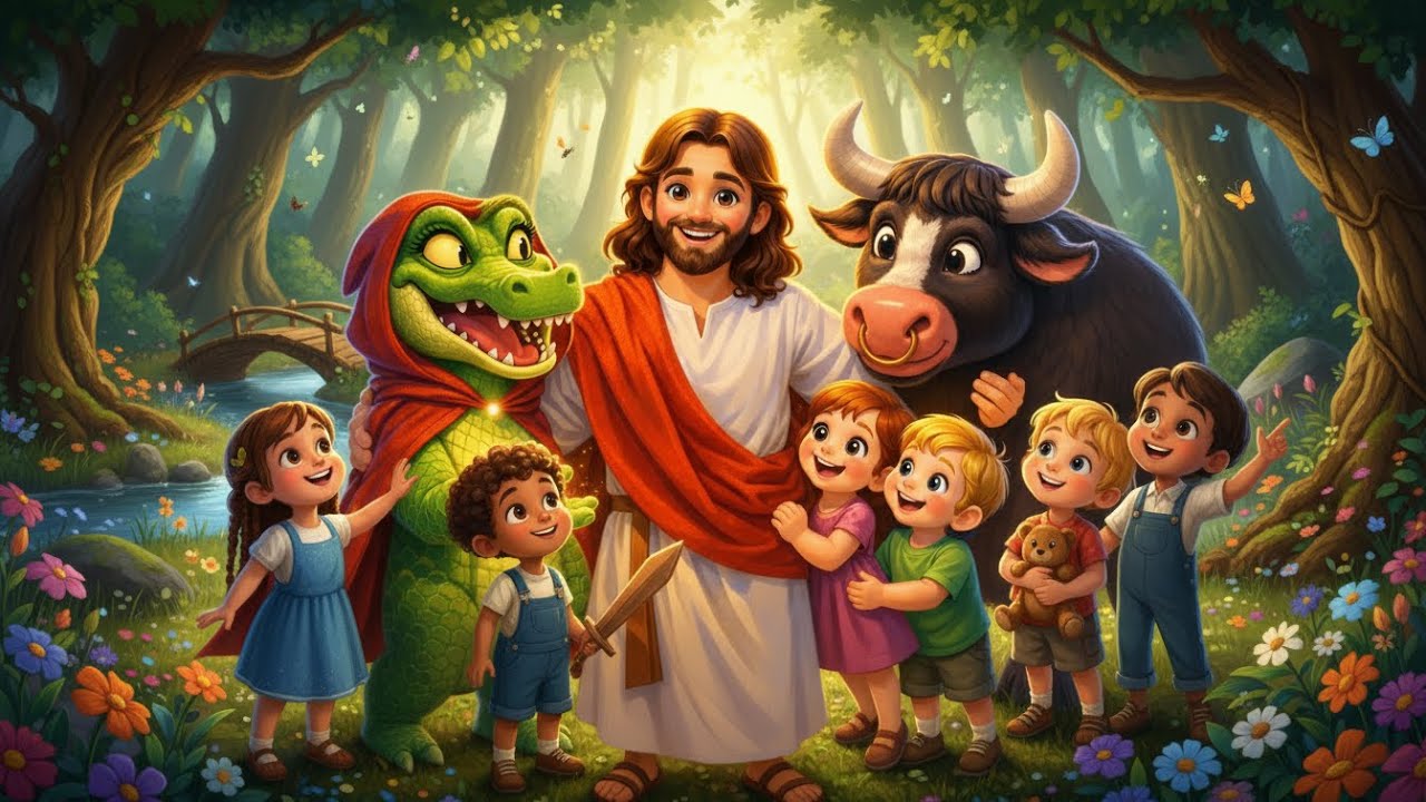 "JESUS TRANSFORMA O CORAÇÃO DA CUCA E DO BOI COM AMOR"