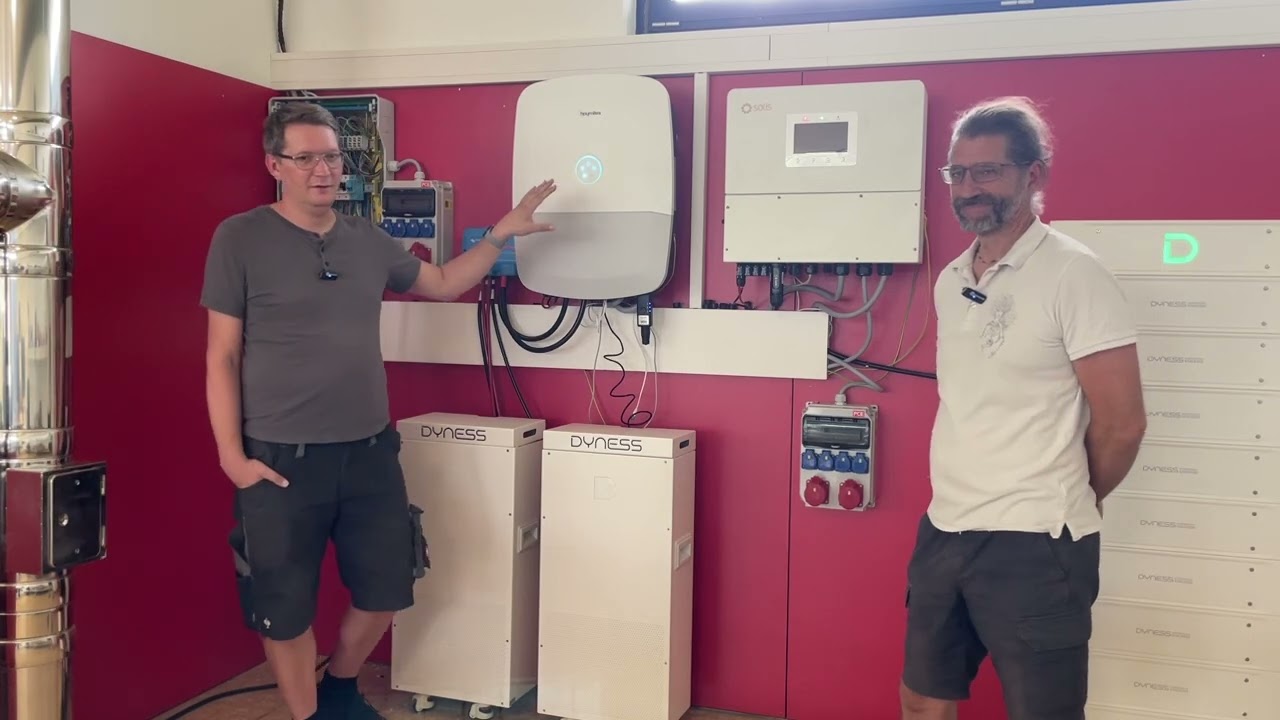 Hoymiles Hit Wechselrichter Niedervolt - Top mit Dyness Powerbrick