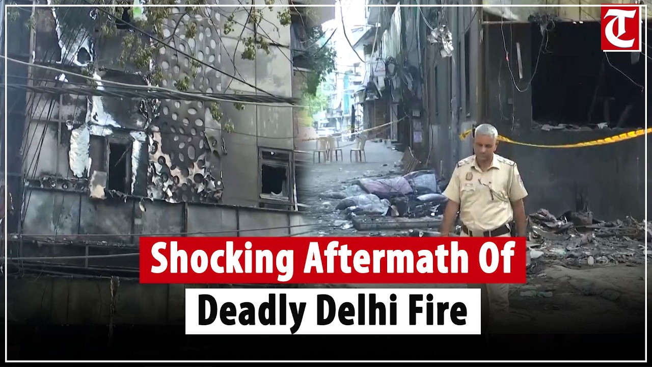 Delhi Fire Horror: 21 Dead In Malviya Nagar Blaze, Including 12 Foreign Nationals