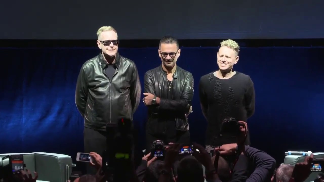 Press Conference Depeche Mode 'Global Spirit Tour', Milan (11.10.2016)