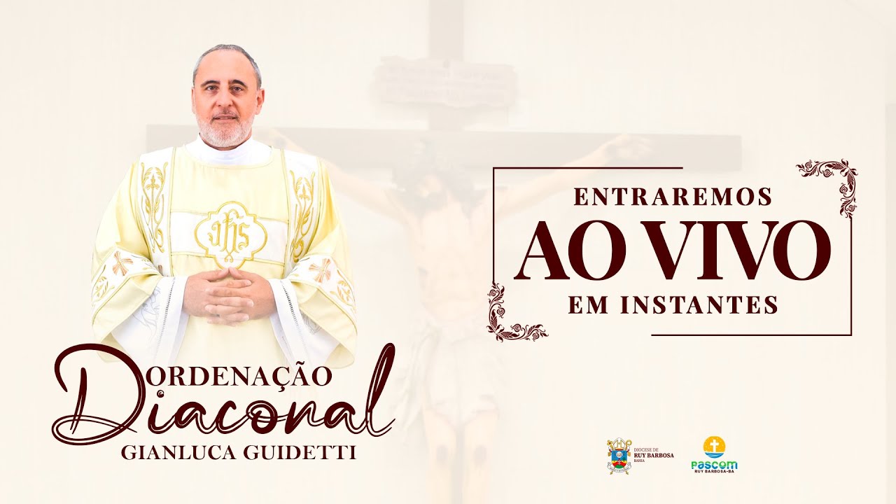 Celebração Eucarística  com Rito de  Ordenação Diaconal Permanente de Gianluca Guidetti