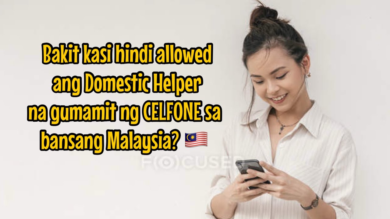Bakit nga ba hindi mo mahawakan ang Celfone mo sa bansang Malaysia? 🇲🇾 