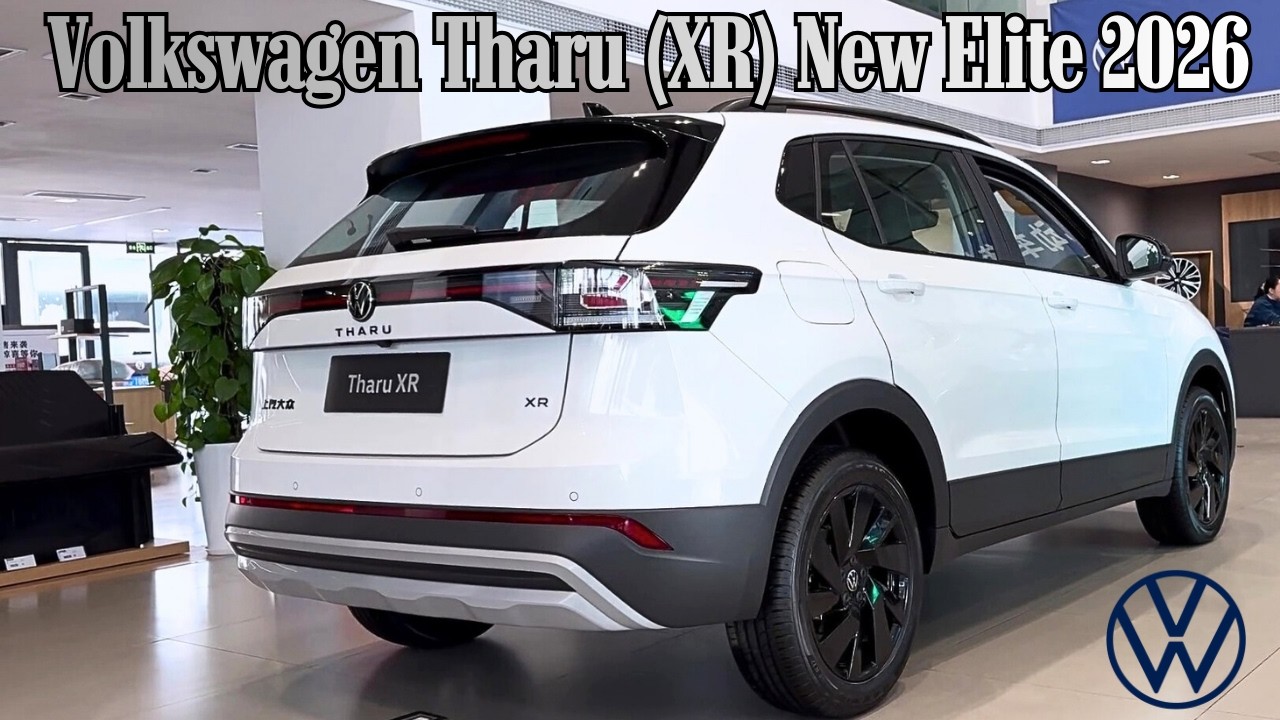 German Engineering at Its Finest! 🚗🇩🇪 | 2026 Volkswagen Tharu New Elite: 160 HP EVO2 & Premium Tech