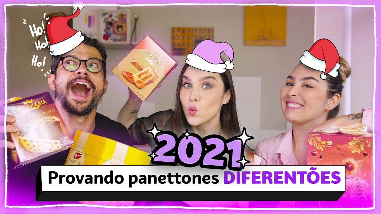 Qual o MELHOR PANETONE?? DEGUSTACHATA 2021 | Lu Ferreira