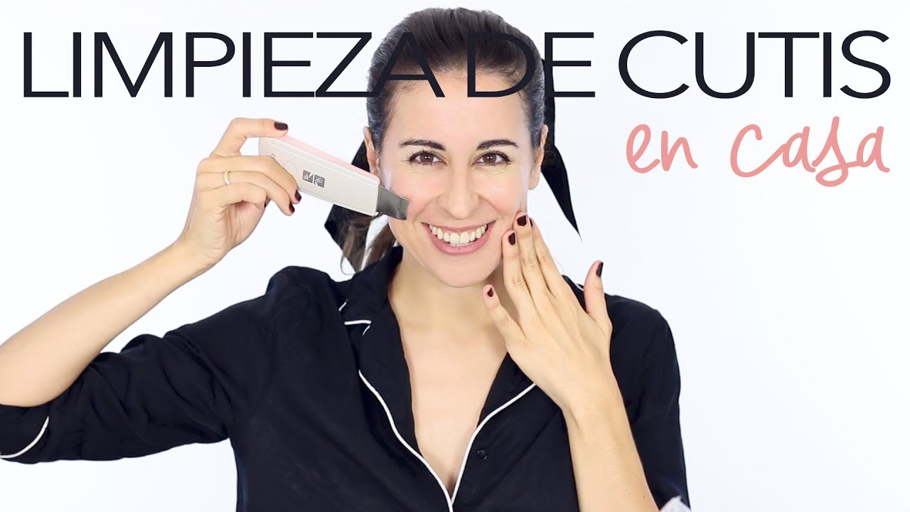 Elimina puntos negros. Limpieza de cutis con ultrasonidos en casa, por Miriam Llantada