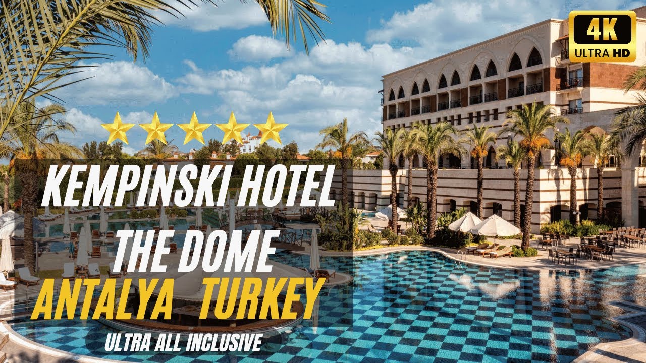 Kempinski Hotel The Dome Belek Antalya Turcja #antalya #resort #wakacje