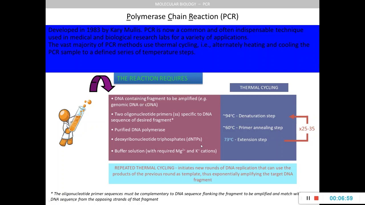 PCR detection of food pathogen
