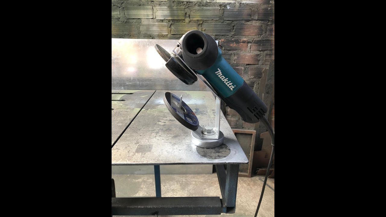 SOPORTE PARA AMOLADORA O ESMERIL(JIMBO’S TALLER)