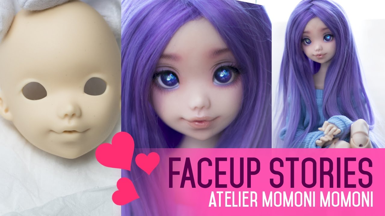 Repainting Dolls - ATM Momoni - Faceup Stories ep.43