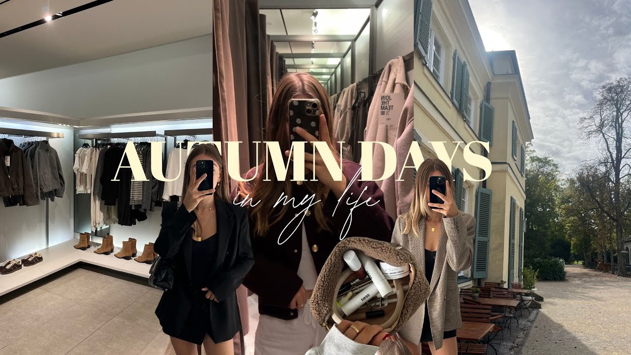 Outfit Inspo, Zara & H&M Home shopping, night out, clean with me & Kürbissuppe kochen | SASKIA ⭐️