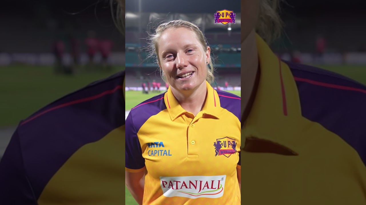 🚨 Wholesome content alert 🚨Alyssa Healy 💛💜 Mitchell Starc #UPWarriorzUttarDega #WPL