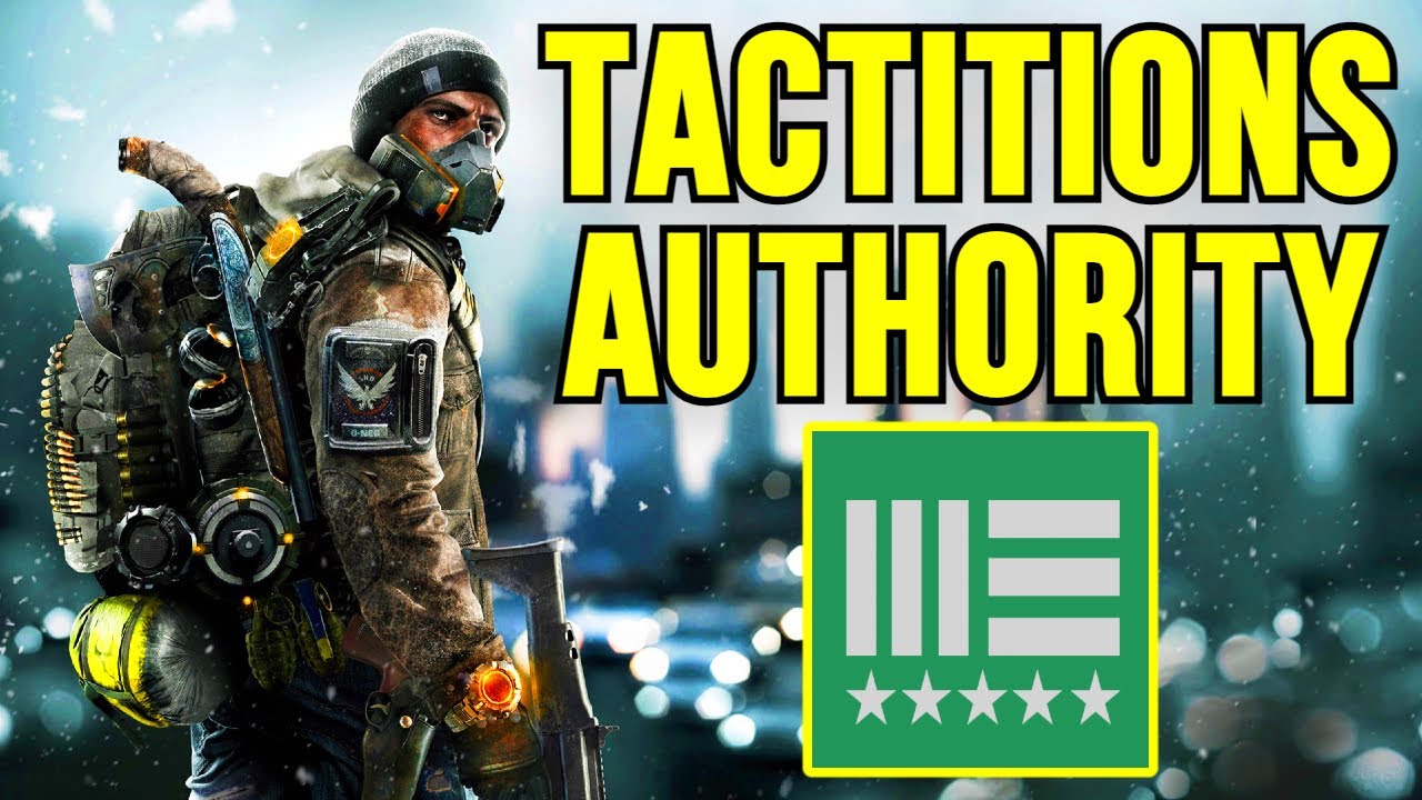 Tactician's Authority PvE Build (1.8.3) | 50% Skill Haste / 450K Skill Power | The Division