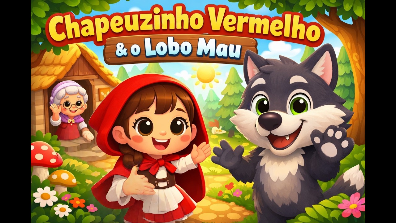 Chapeuzinho Vermelho e o Lobo Mau | Música Infantil