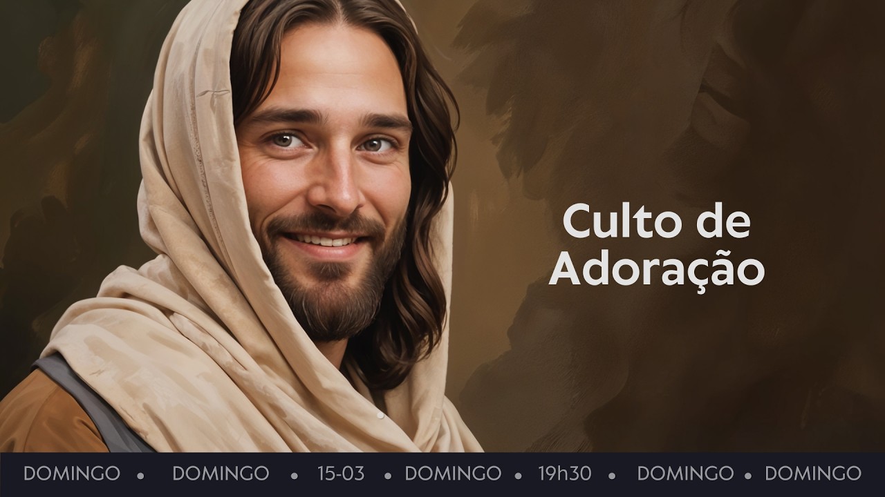 🔴 AO VIVO | CULTO DE DOMINGO - 15.03.2026 -  19:30