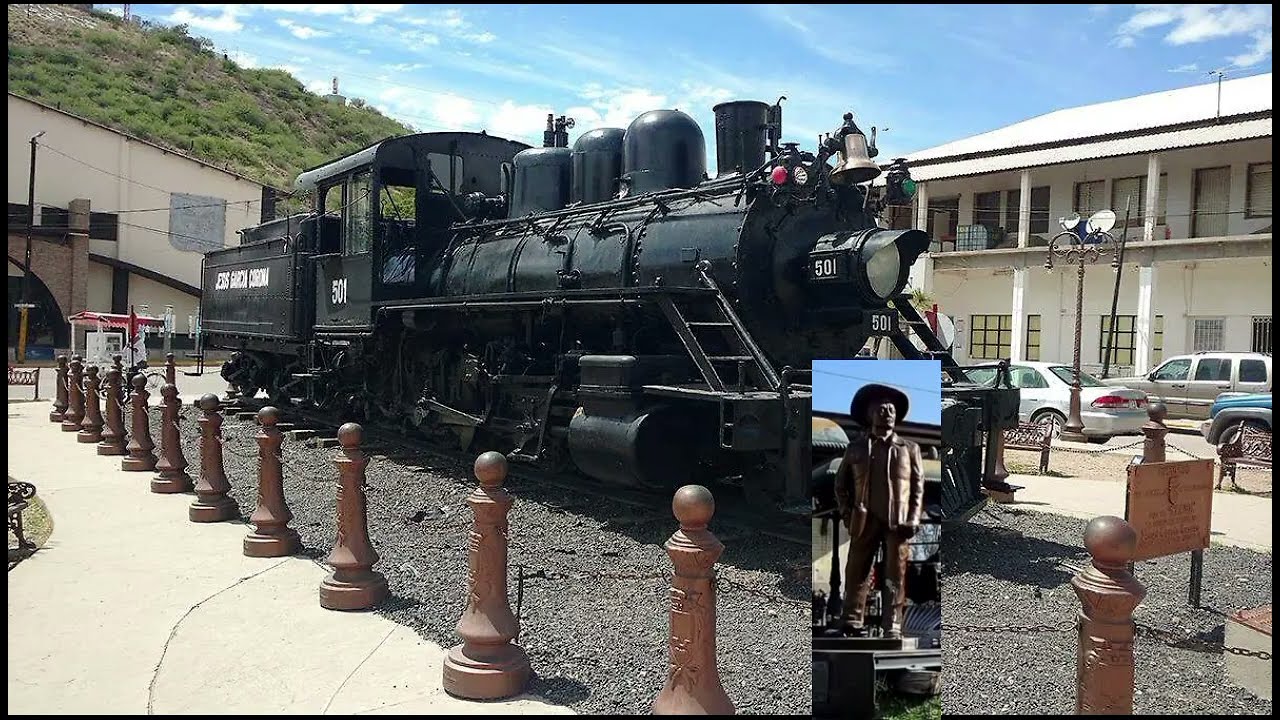 Locomotora de vapor de México de 501 de minas de Sonora de México de NDEM 