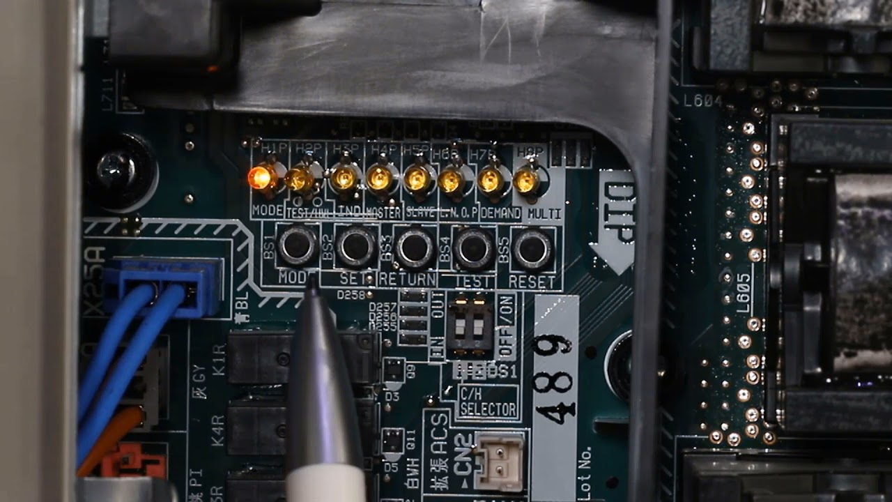 03 Cómo entrar al Modo 1 | 1.05 nº UI | y Modo 2 | Display con PILOTOS Led
