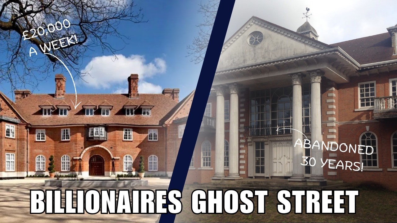 Inside ABANDONED Londons Billionaires Row! It Wasn’t What We Expected! Bishops Ave Tour