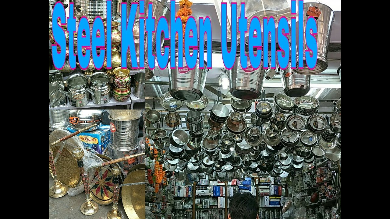 bartan / Utensils Wholesale Market / Wholesale market  of Crockery and kitchen item