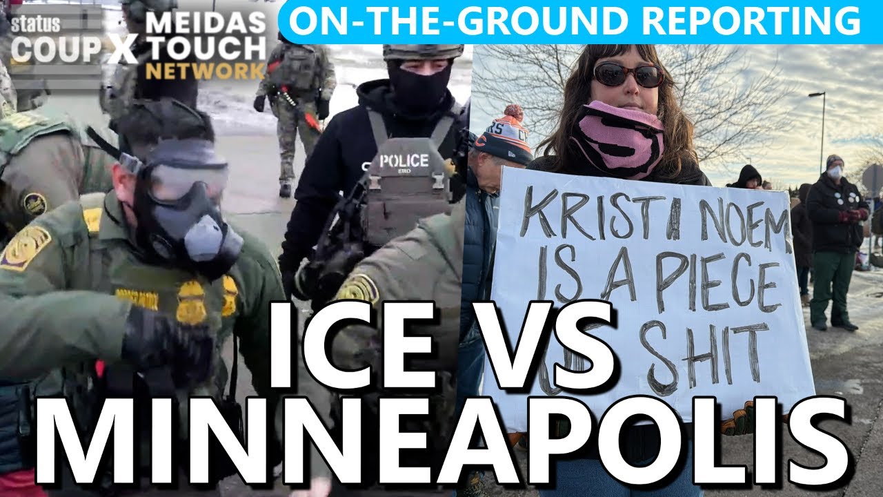 🚨BREAKING: LIVE PROTESTERS CLASH WITH ICE After Renee Good Murder | LIVE From Minneapolis
