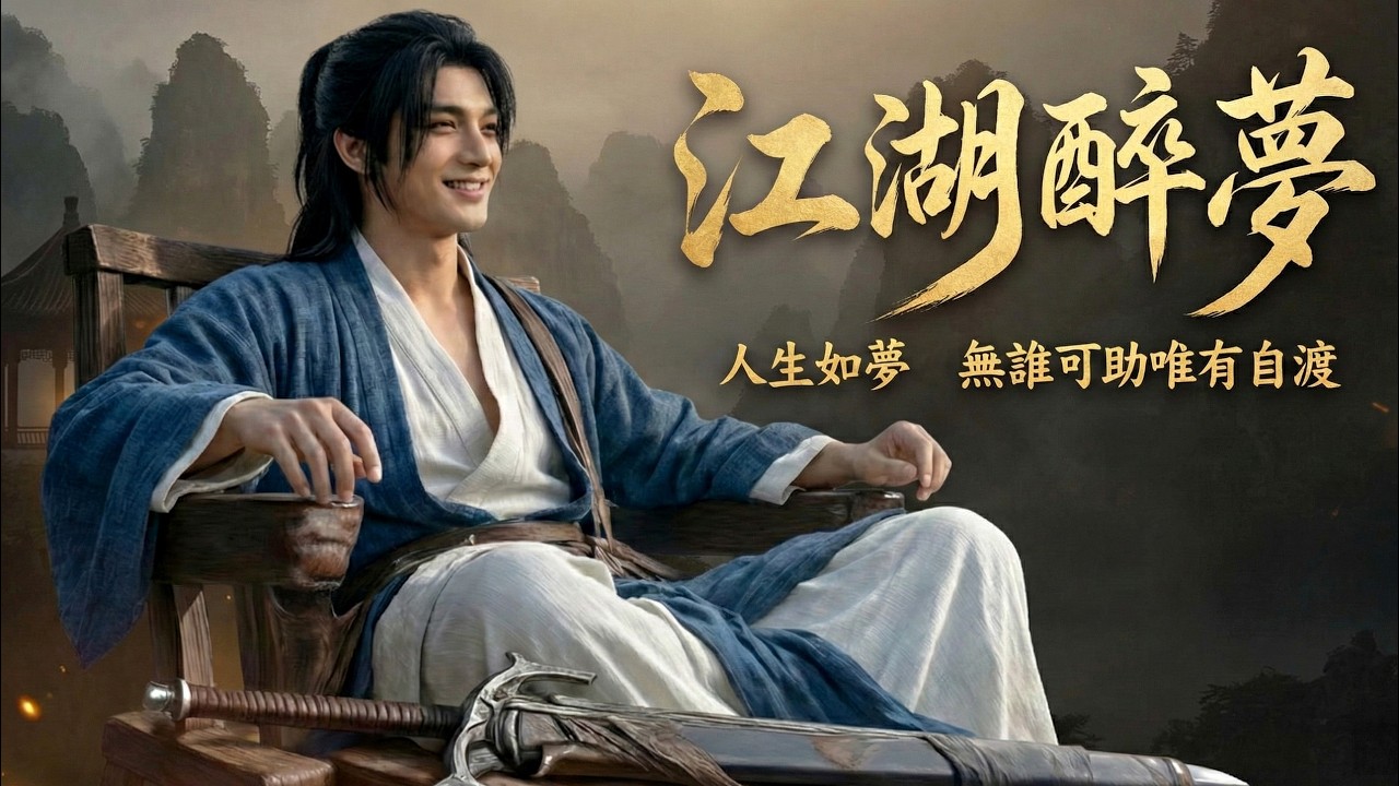 【江湖醉夢】🎧人生如夢，無誰可助唯有自渡｜新潮流國風 × 俠客豪情 × 史詩古風｜ 高音質Lyrics Video
