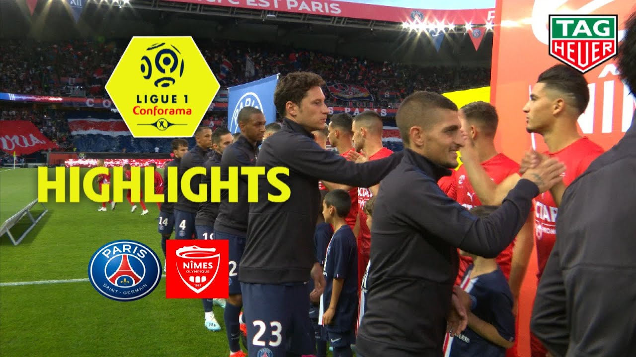 Paris Saint-Germain - Nîmes Olympique ( 3-0 ) - Highlights - (PARIS - NIMES) / 2019-20