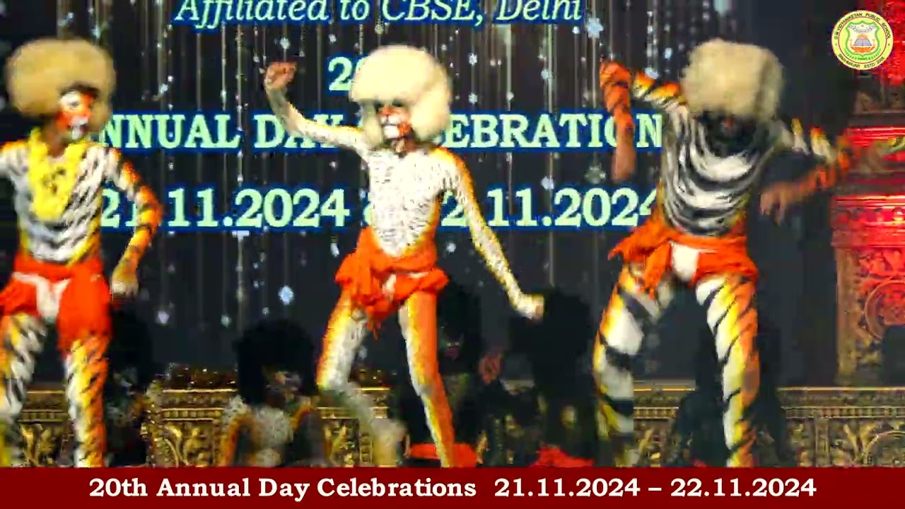 027 TIGER DANCE GM VIDYANIKETAN PUBLIC SCHOOL ANNUAL DAY 2024 (DAY-1 AFTERNOON SESSION)