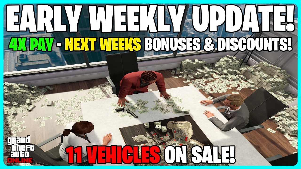 ЕЖЕНЕДЕЛЬНОЕ ОБНОВЛЕНИЕ GTA ONLINE НА СЛЕДУЮЩУЮ НЕДЕЛЮ УЖЕ ИЗВЕСТНО! (11-17)