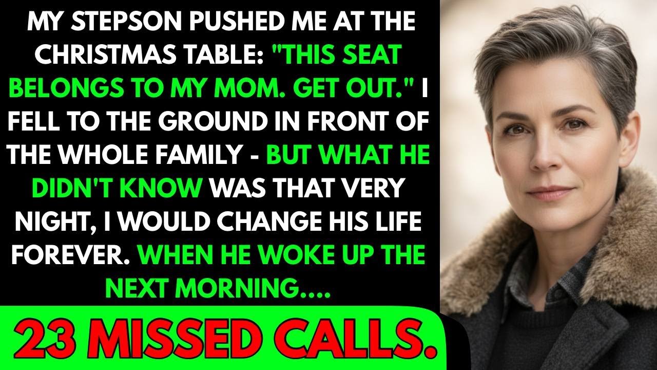 My Stepson Kicked Me Out Of My Own Chair-So I Took Back My Name | Family Revenge Tales