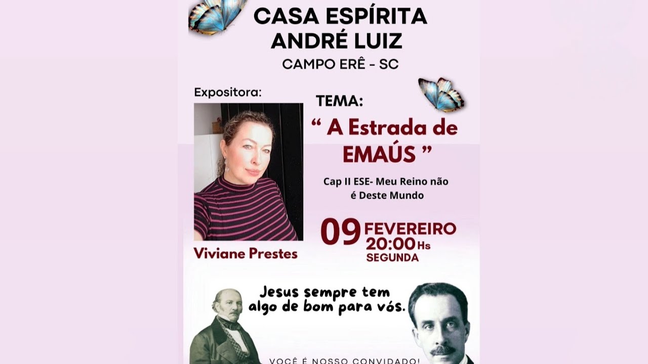 Palestra Espírita Pública 
