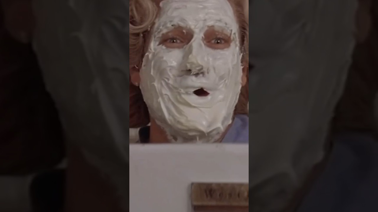 Cake Chaos in Mrs. Doubtfire: Daniel's Hilarious Faceplant Moment! 🎂😂 #90smovies #90snostalgia
