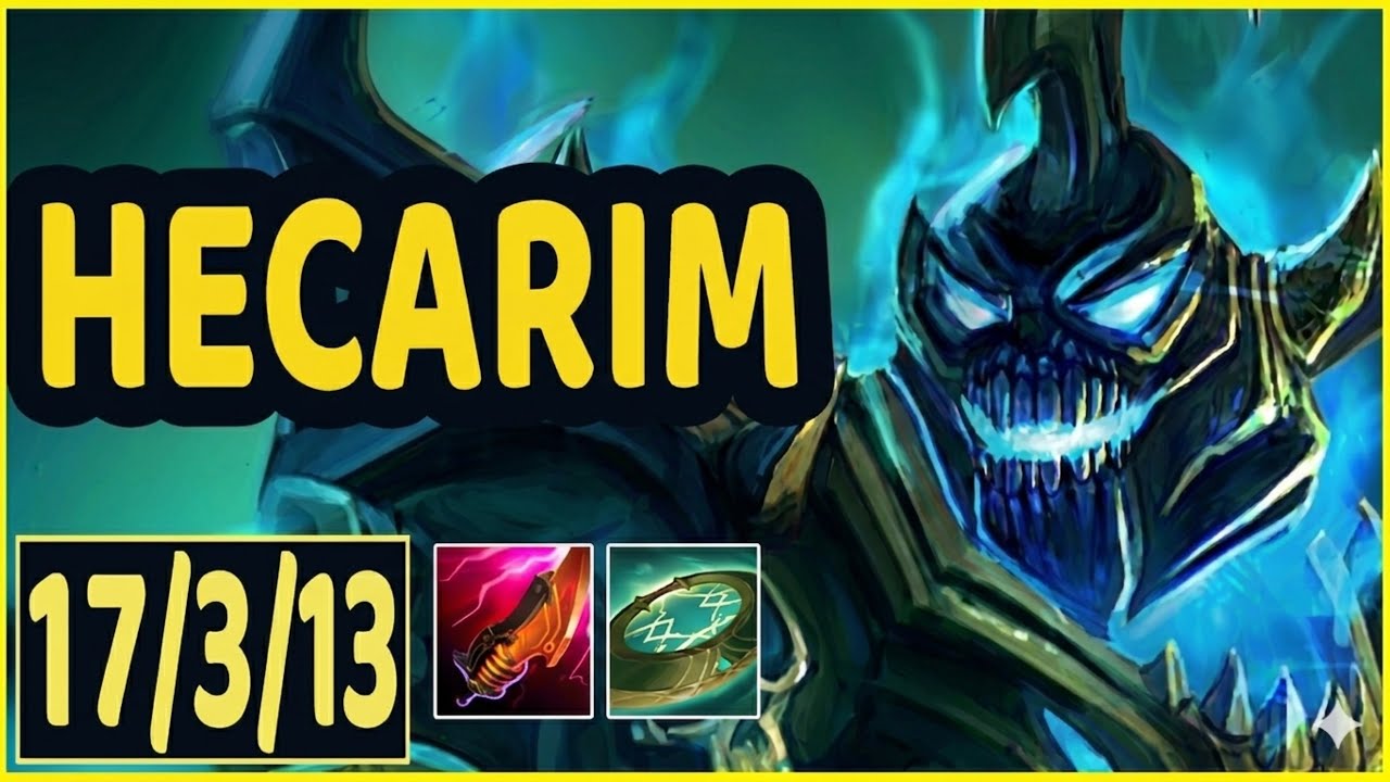 HECARIM vs VIEGO (JGL) | Good KDA: 17/3/13 | EUNE Plat/Emerald | 26.10