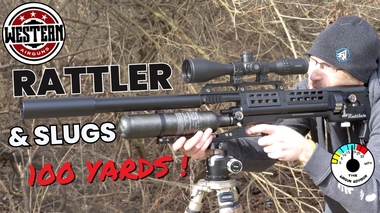 SLUG и полностью автоматическая пневматическая винтовка Western Rattler | Airgun Advisor |