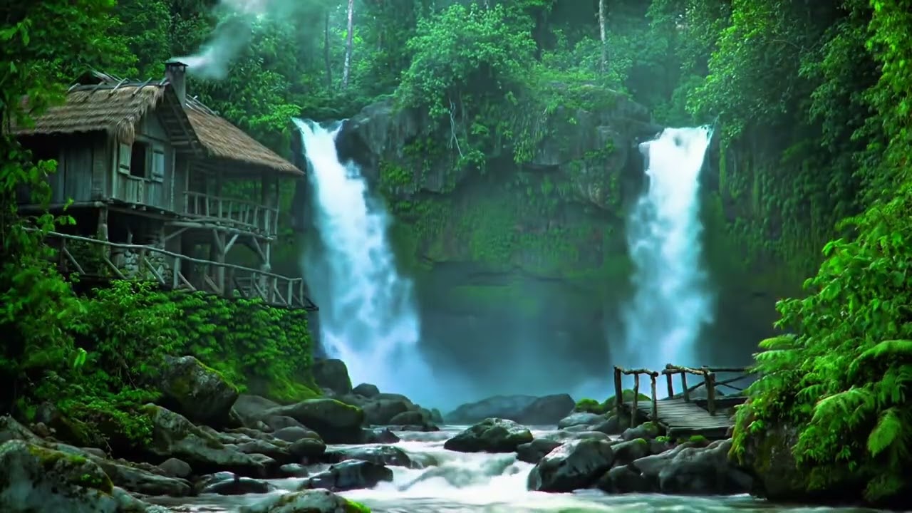 Violin & Mountain Stream – Nature Meditation and Calmness