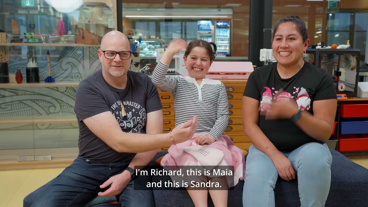 The King family love spending time at Matatiki Hornby Centre.