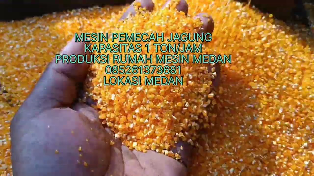 SUPER BERSIH. MESIN PEMECAH JAGUNG 1 TON/JAM TUJUAN SIDIKALANG. 085261373681 RUMAH MESIN MEDAN