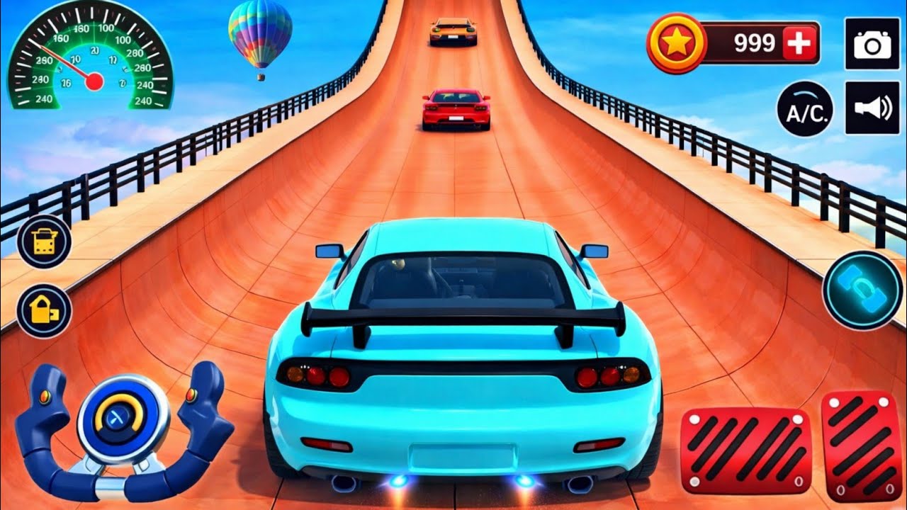 Impossible GT Car Stunt Racing - GT Car Stunt Master 3D - Android Gameplay@UltimateGameplay-s 