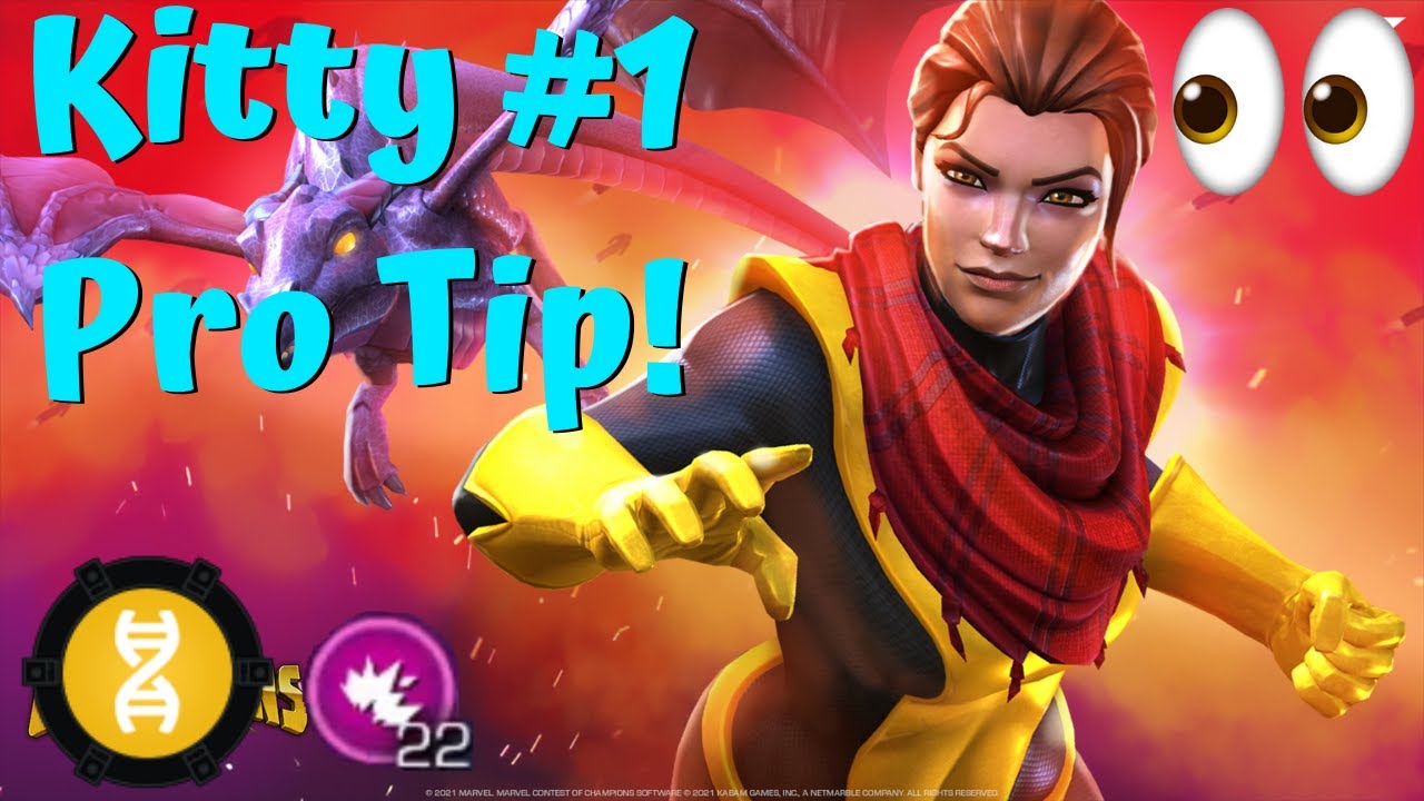My #1 Kitty Pryde Pro Tip! Start Doing This!! Way More Damage! - Marvel Contest of Champions