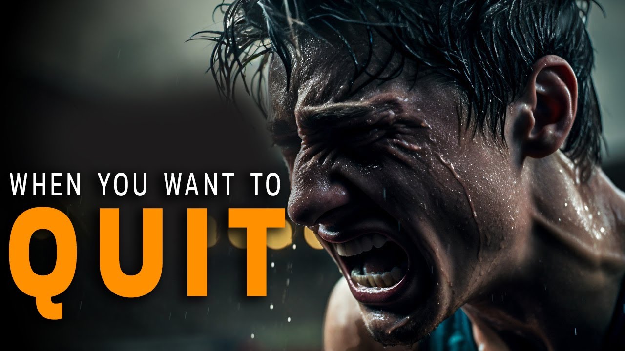 When You Want To QUIT | Motivation for Work - Gym - Study | Billionaire Mindset