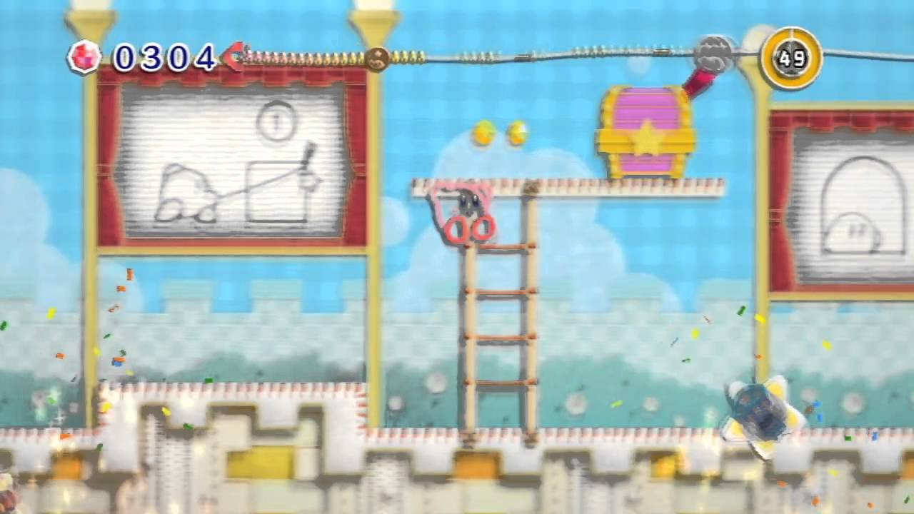 Kirby's Epic Yarn - Patch Castle [HD]