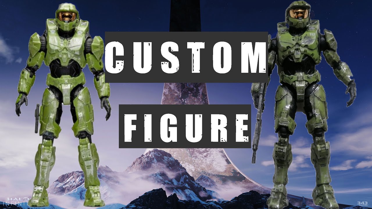Master Chief Halo Infinite Spartan Collection Custom Tutorial
