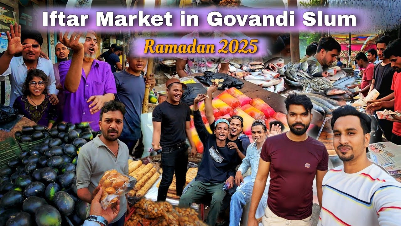 Ramadan in Mumbai 2025 🇮🇳 -  Iftar Market in Govandi | Mein Khana, Khazana, Aur Khushiyan!