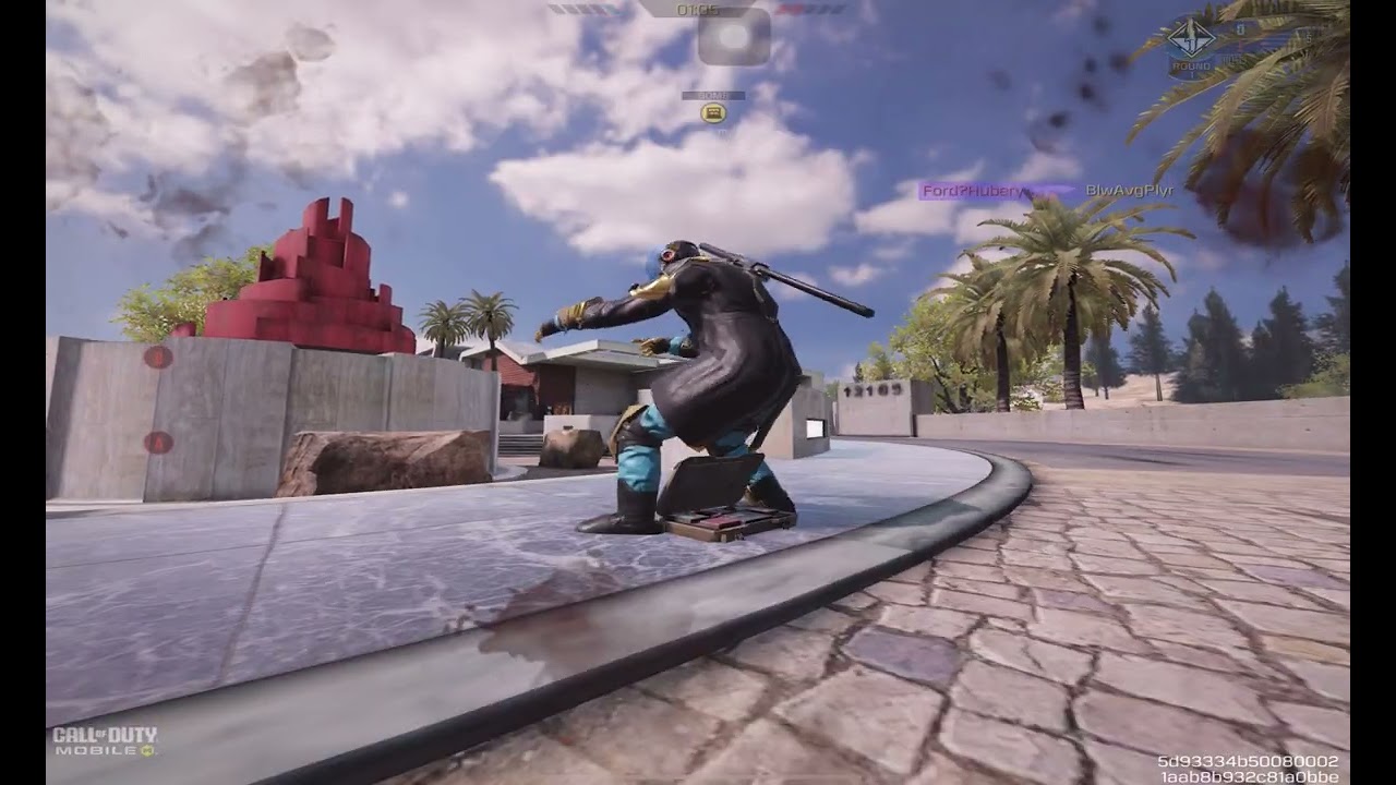 mythic cbr4 with dream aurora camo (cod mobile search and destroy)