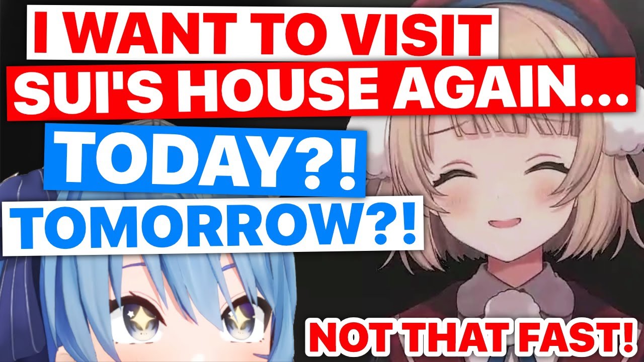 Suisei Eager For Ui To Visit Her House Again (Shigure Ui) [Eng Subs]