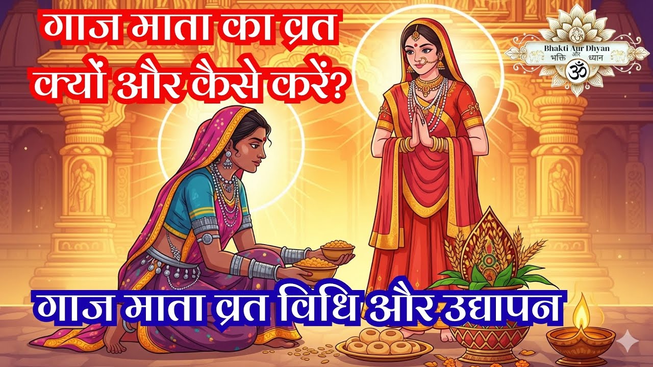 गाज माता का व्रत क्यों और कैसे करें? | गाज माता व्रत विधि और उद्यापन | Gaj Mata Vrat