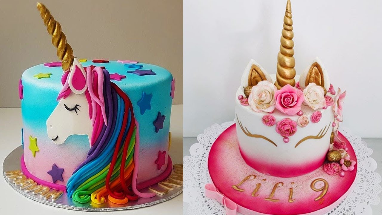 TOP 25 INCREÍBLES TORTAS DE UNICORNIO | IDEAS PARA DECORAR TORTAS | UNICORN CAKE