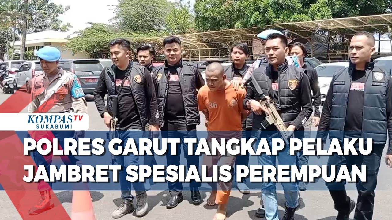 Polres Garut Tangkap Pelaku Jambret Spesialis Perempuan