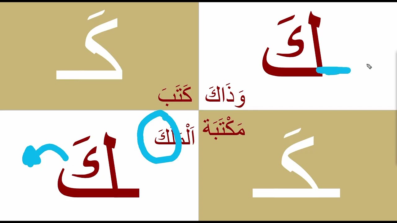 Arabic Reading Lesson 3-3: One-Side Connecting Letters & Special Shapes + Fatha