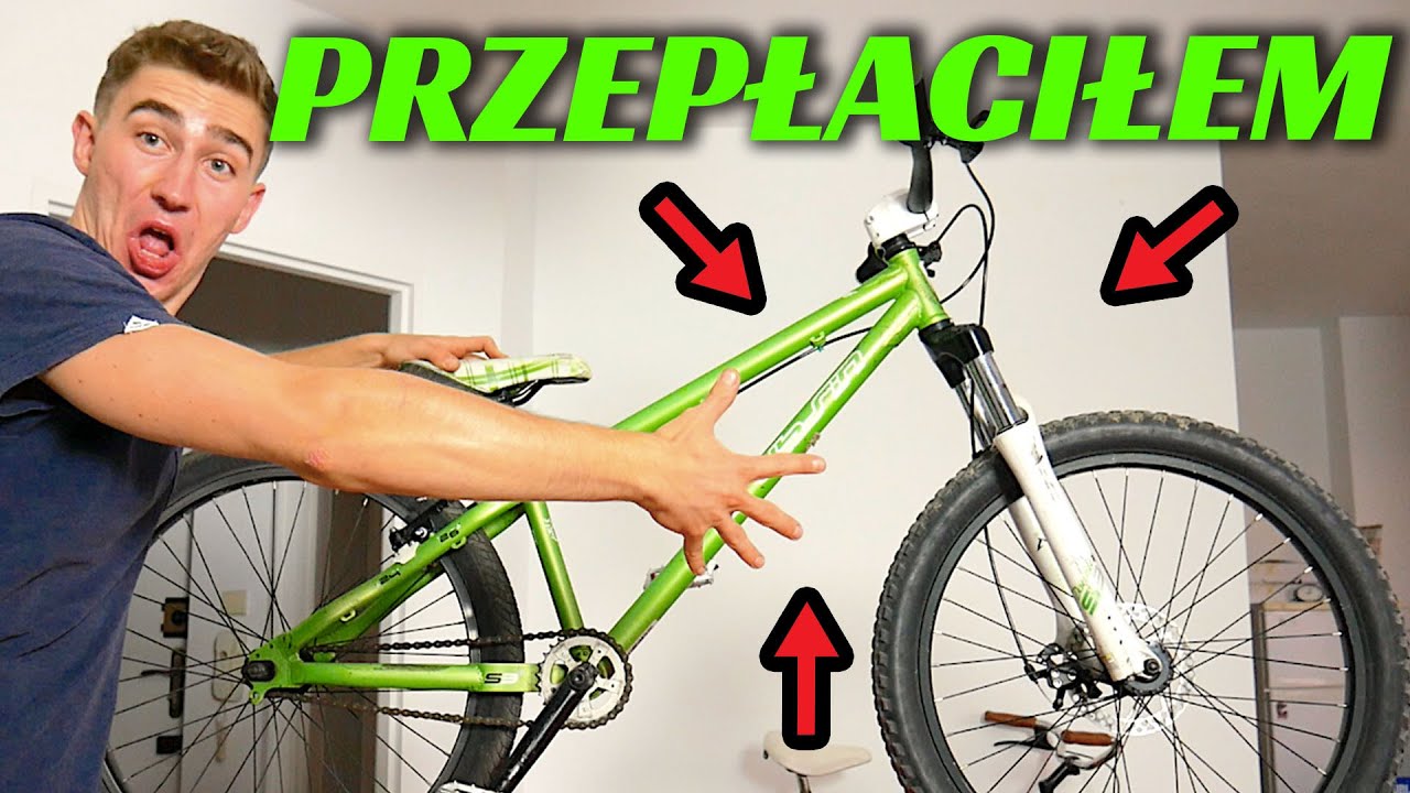 PRZERABIAM ROWER DIRT ZA 700 ZŁ - cz.01