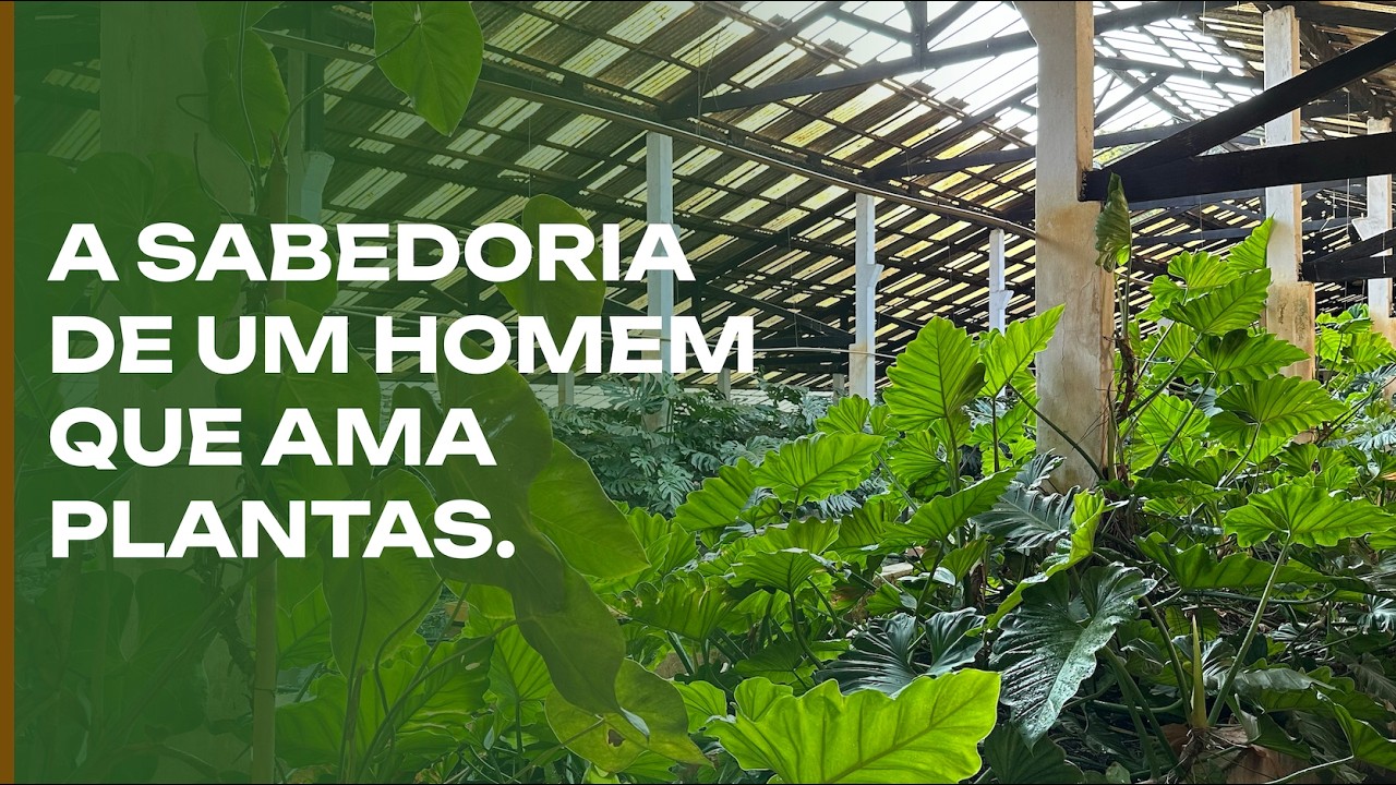 A sabedoria do Sr Erico: um século no cultivo de Orquídeas e Plantas.