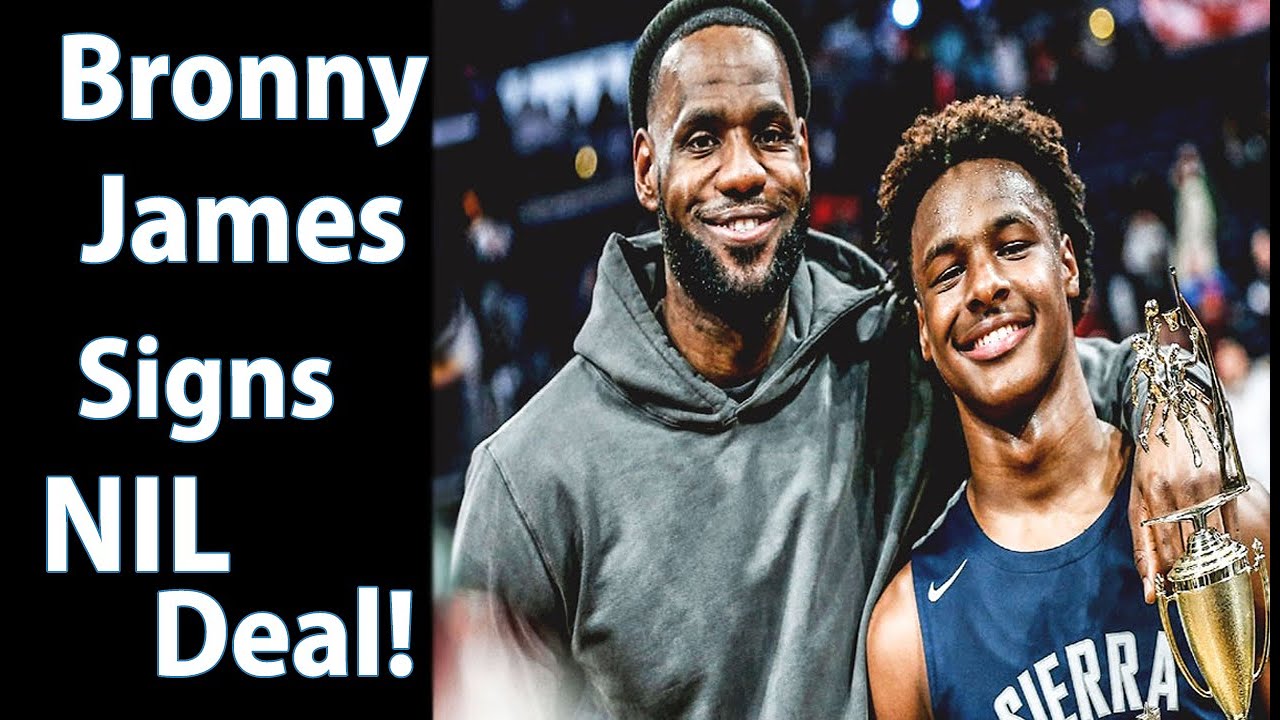 Bronny James Signs MASSIVE NIL Deal!